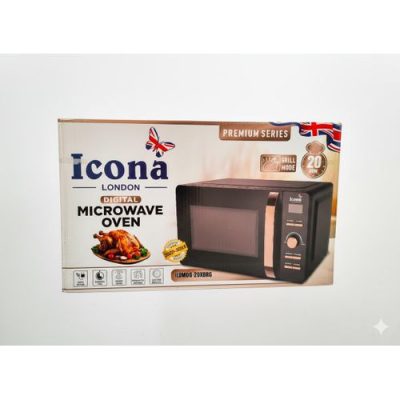 Icona London Digital Microwave Oven